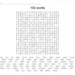 7 Best 100 Word Word Searches Printable Printablee