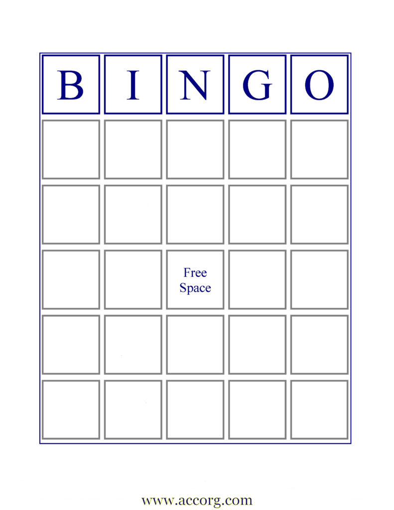 7 Best Printable Bingo Pattern Examples Printablee