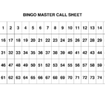 8 Best Images Of Free Printable Bingo Numbers Sheet