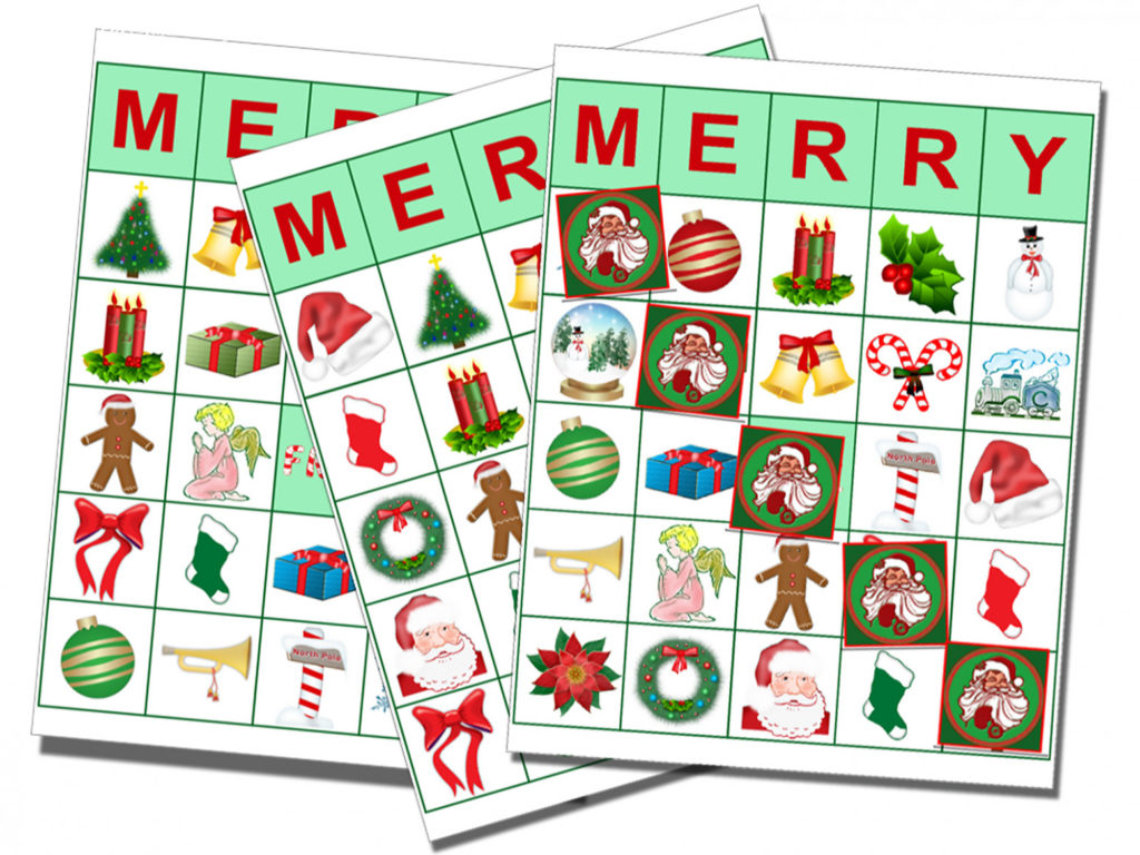 9 Printable Christmas Bingo Cards For