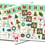 9 Printable Christmas Bingo Cards For