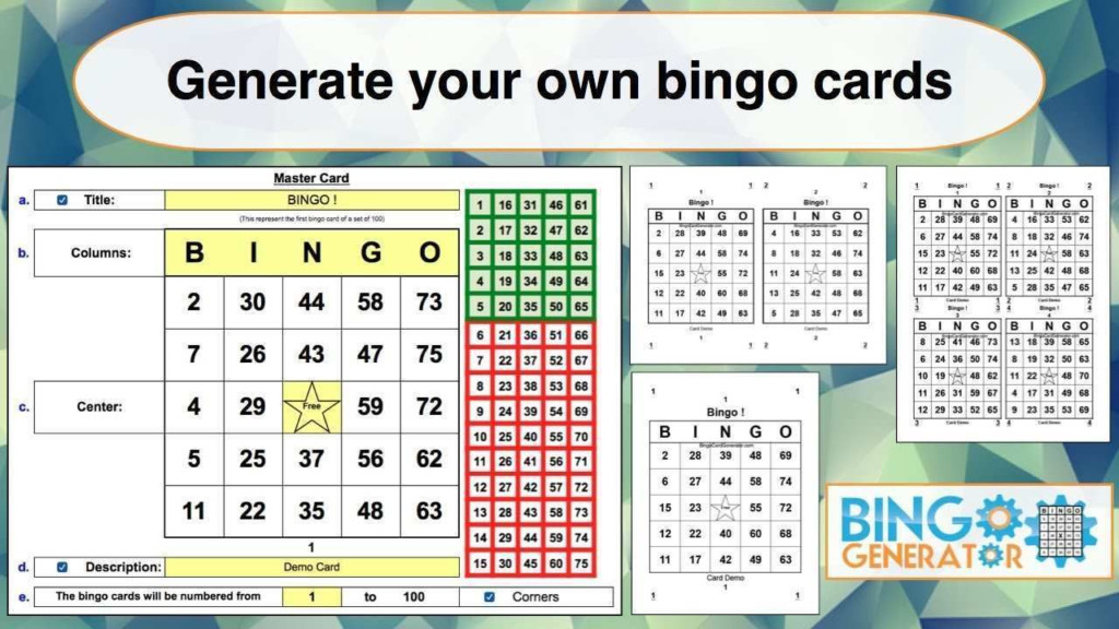 94 Online Bingo Card Template 5X5 Nowbingo Card Template