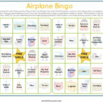 Airplane Bingo Printable Mom It Forward Traveling By
