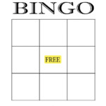 Blank Bingo 3 3