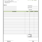 Blank Invoice Template Pdf Edit Fill Sign Online