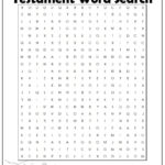 Books Of The Old Testament Word Search In 2020 Old