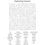 Careers Word Search Printable Word Search Printable