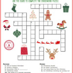 Christmas Crossword Puzzle Printable Thrifty Momma S