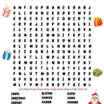 Christmas Printable Word Searches For Adults Word Search