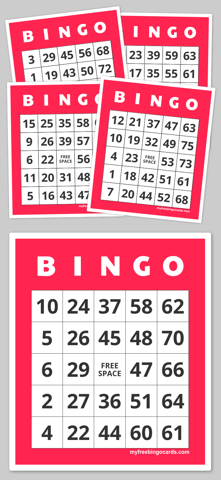 75 bingo plays winning combination