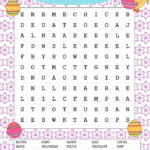 Easter Word Search Easter Activities For Kids Easter