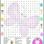 Easter Word Search Free Printable Class Crafts Easter