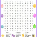Easter Word Search Printable Easter Games For Kids