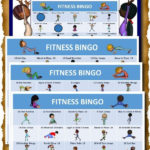 Fitness Bingo 30 Different Bingo Cards Great For