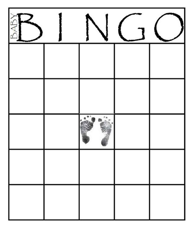 Free Baby Shower Bingo Cards Your Guests Will Love Baby 