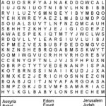 Free Large Print Word Search Puzzles For Seniors Printable