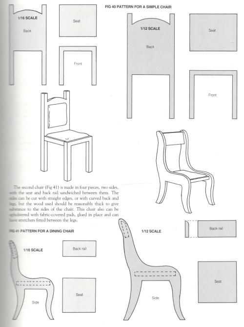 Free Patterns For 1 12 Scale Doll House Furniture Google 