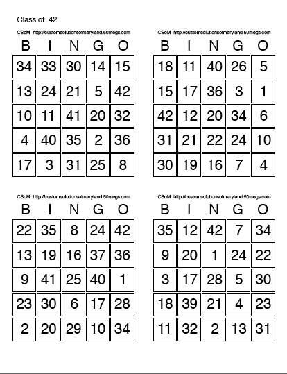 Free Printable Bingo Card Sheets Cartelas De Bingo 