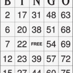 Free Printable Bingo Cards 1 75