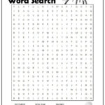 Free Printable New Year Word Search New Year Words Free