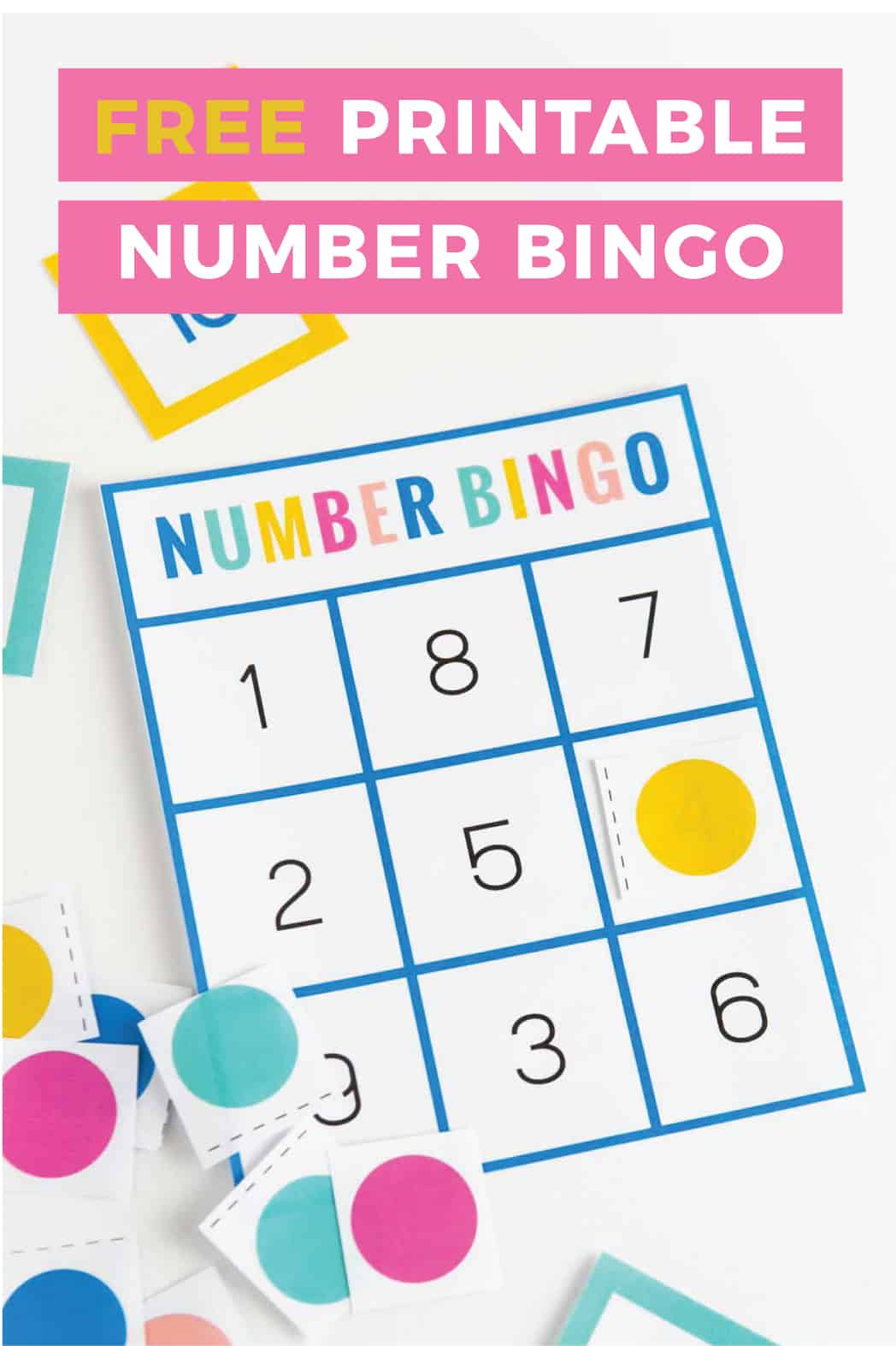 Free Printable Number Bingo Design Eat Repeat