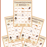 Free Printable Thanksgiving Bingo Cards A Perfect Party