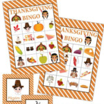 Free Printable Thanksgiving Bingo Game Kids Thanksgiving
