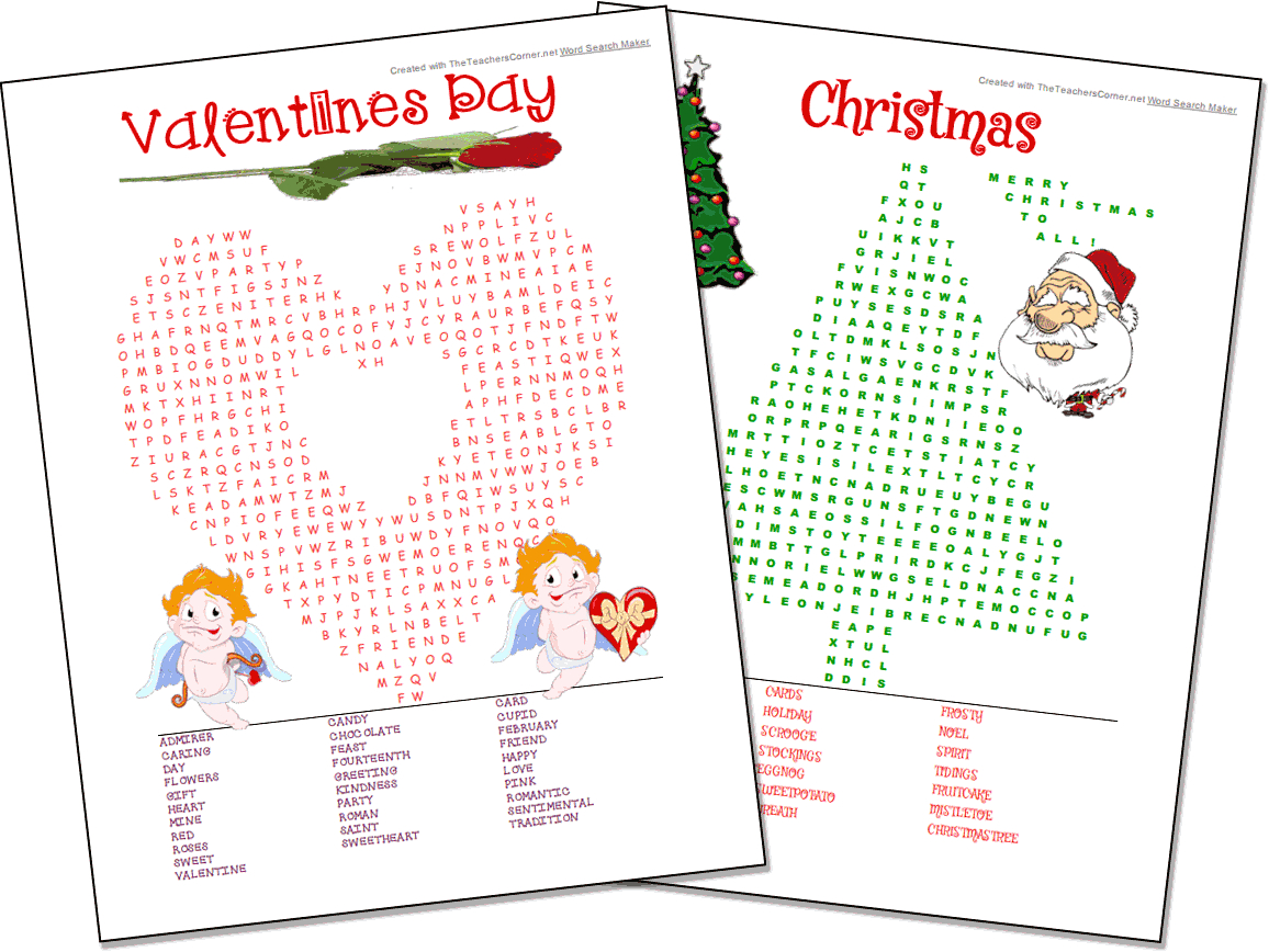 Free printable word search maker for teachers freeprintabletm