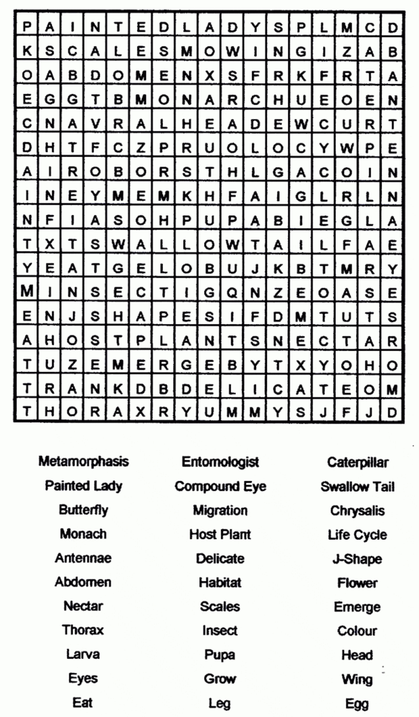 Free Printable Word Searches For Adults Large Print