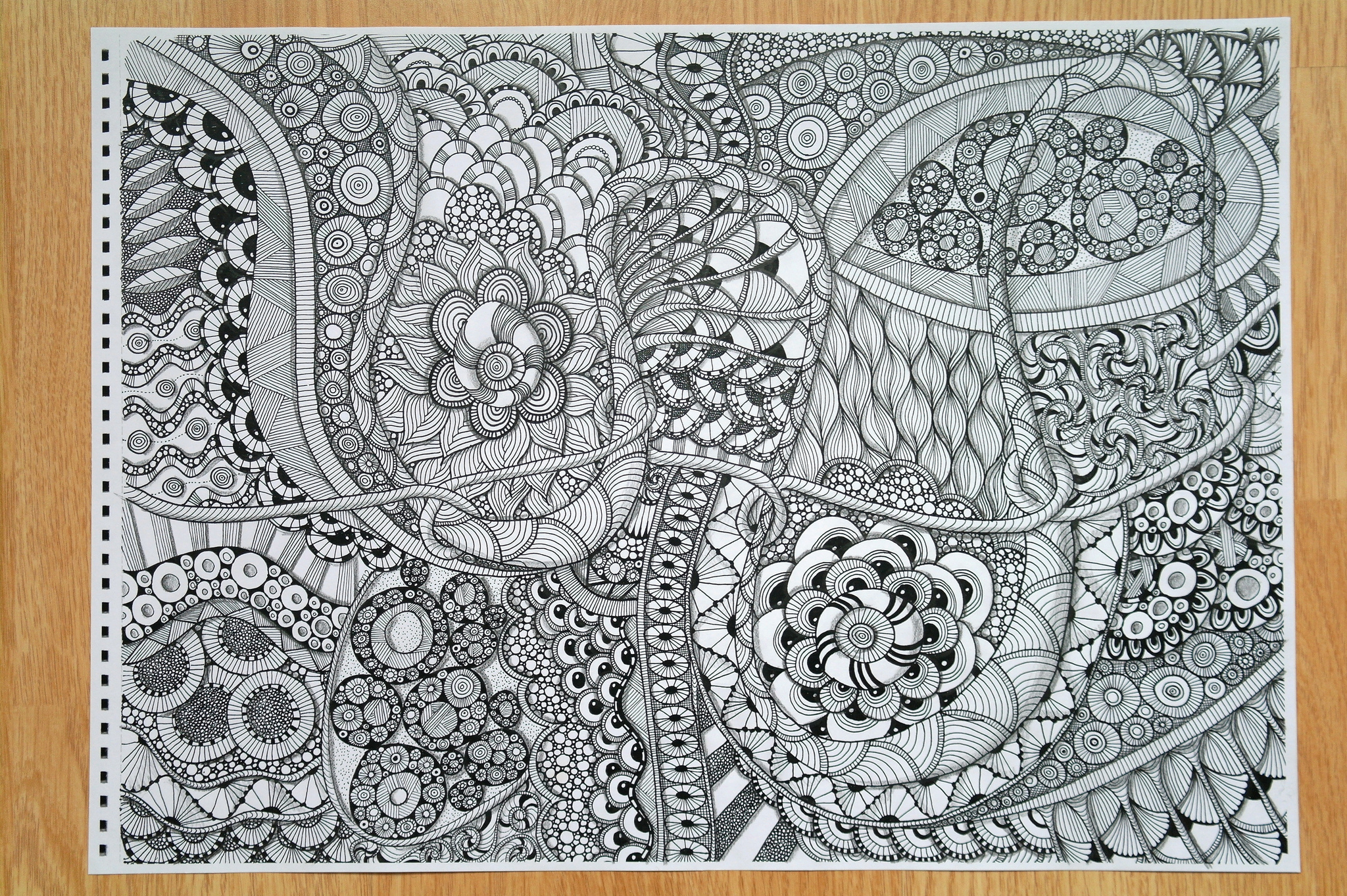 Free Printable Zentangle Coloring Pages For Adults