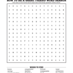 Friendship Inspired Word Search Worksheets Printables