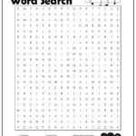 Friendship Word Search Monster Word Search