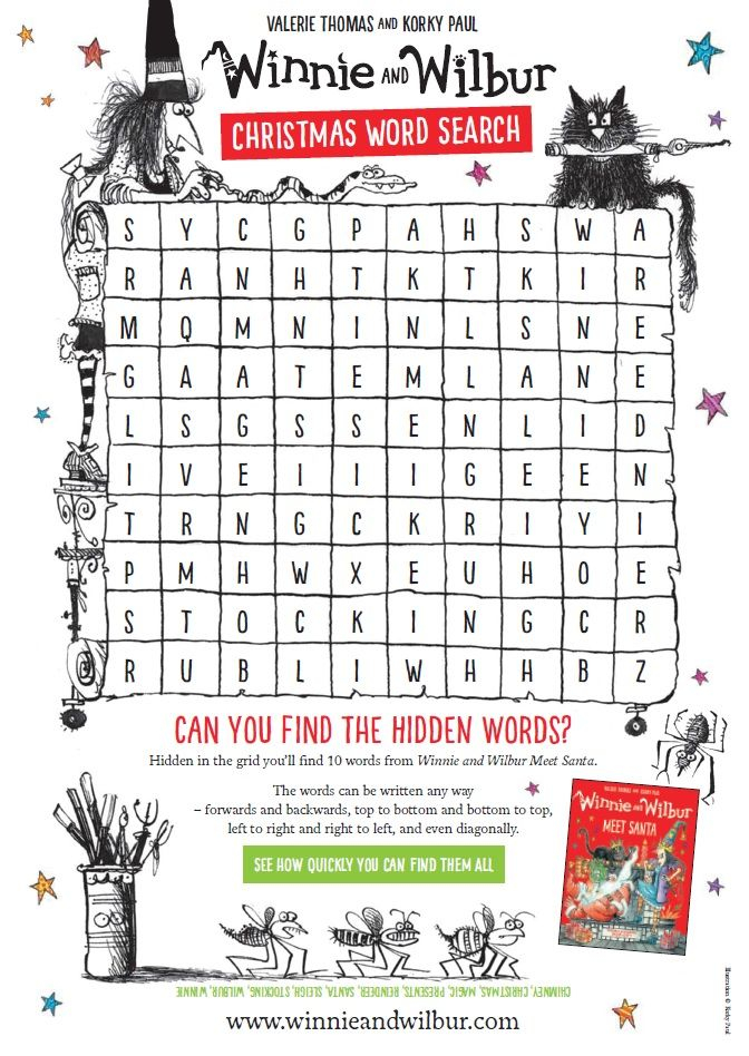 printable word search 5 year old