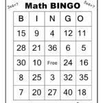 Fun Educational Games Alphabet Math Bingo Preschool