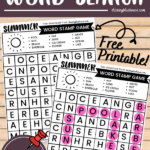 Fun Free Summer Bingo Stamper Printable Word Search For