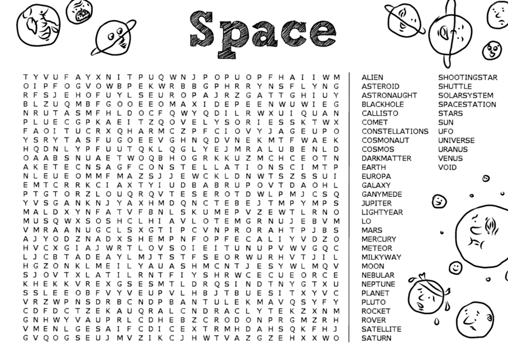 Fun Word Searches To Print Activity Shelter