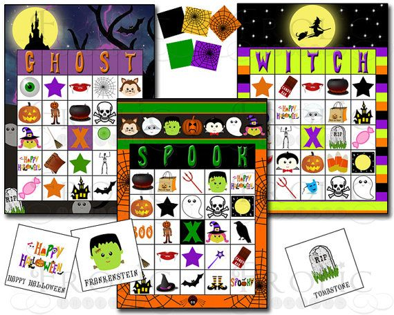Halloween Bingo 30 Printable Cards With A Free Printable 