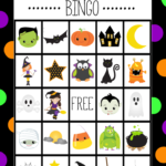 Halloween Bingo Cute Free Printable Game Halloween