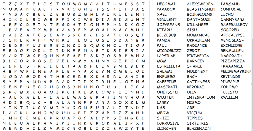 Hard Printable Word Search In 2020 Word Search