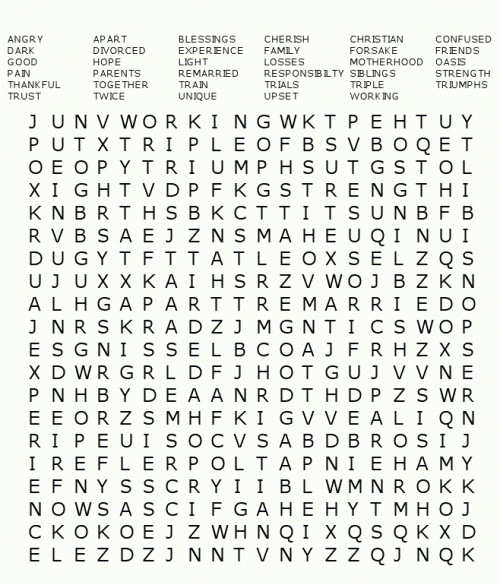 Hard Printable Word Searches For Adults Word Search 