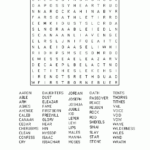 John S Word Search Puzzles Numbers