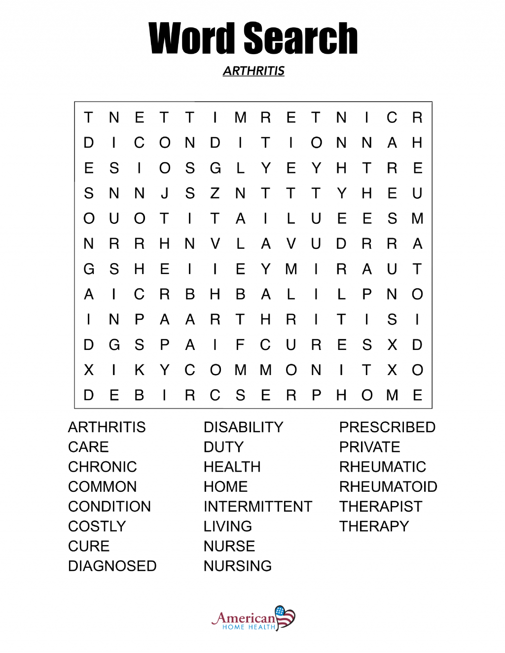 printable word searches large print