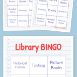 Library BINGO Free Printable Bingo Cards Bingo Cards