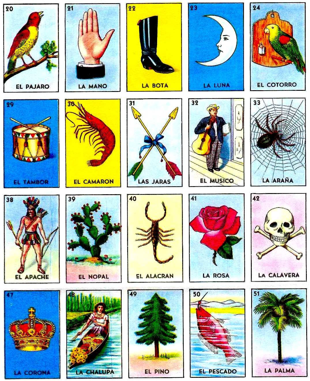 Loteria Riddles And Translations With Images Loteria Cards