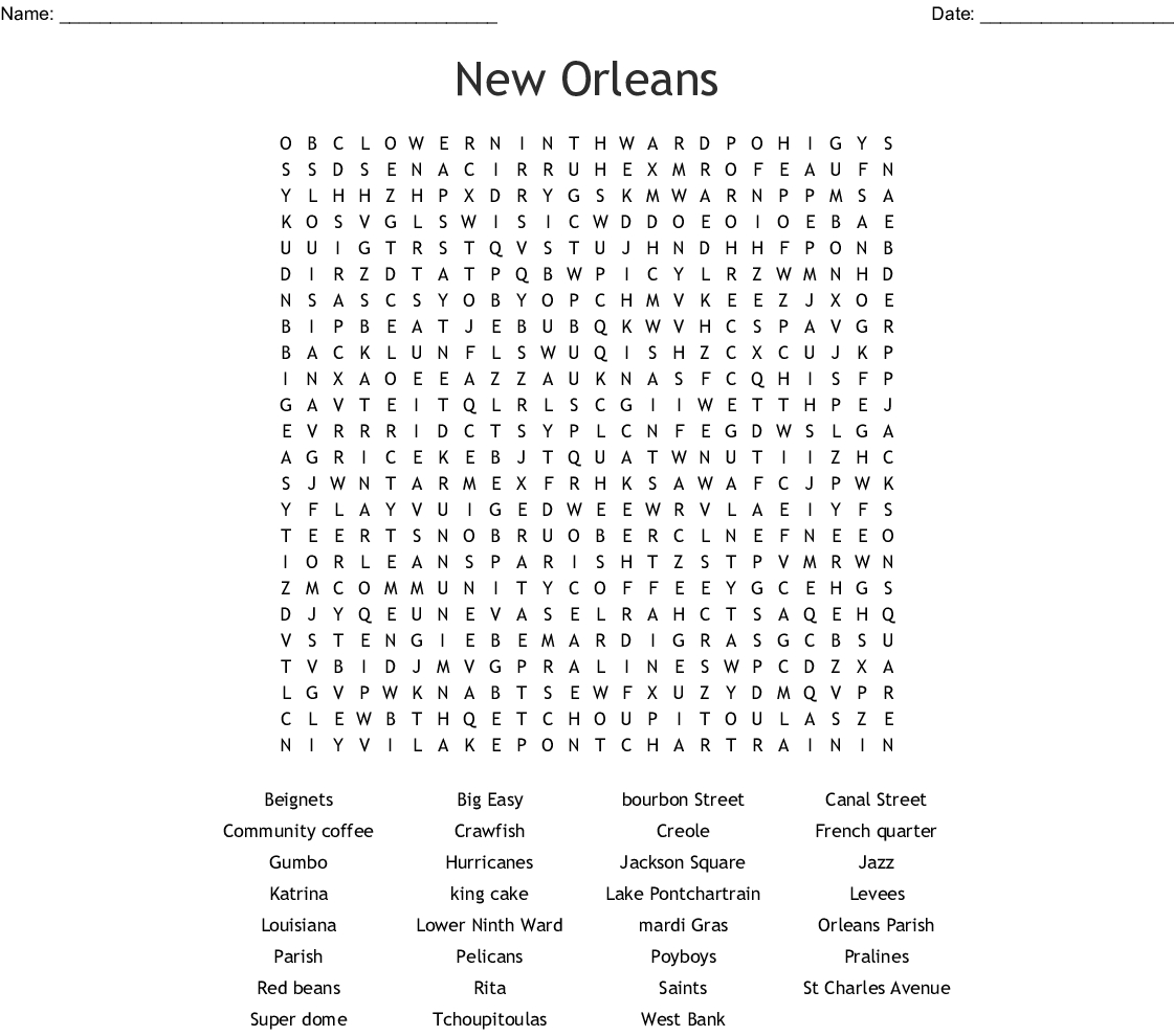 printable mardi gras word search