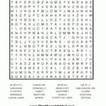 Mexican Cities Printable Word Search Puzzle Word Search