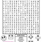 Middle School Math Puzzle Worksheets Math Puzzles Image