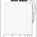Nice Parts Of The Body Word Search Word Find Teaching