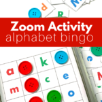 PreK Zoom Activity Alphabet Bingo No Time For Flash Cards