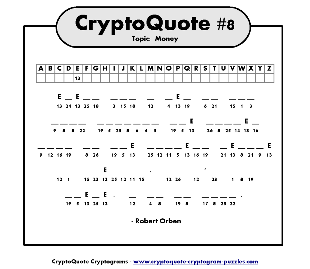 Printable Cryptograms For Adults Bing Images 